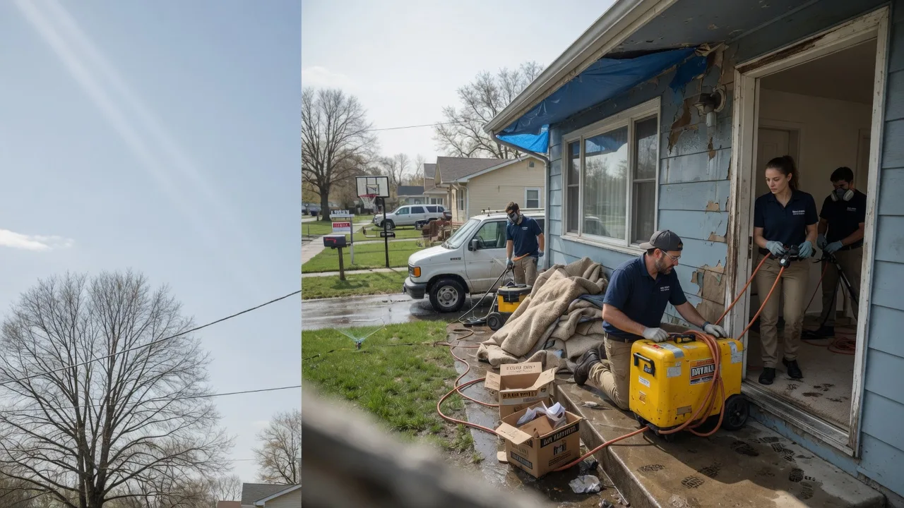 Basement Flood Cleanup in Breckenridge, TX near me